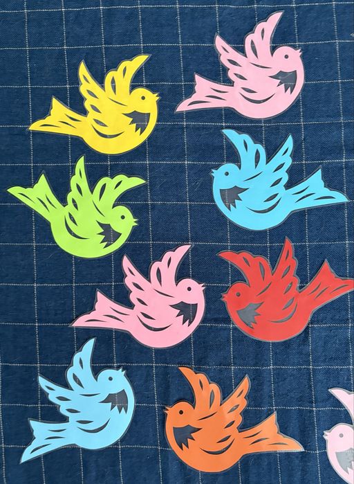 Wiosenne ptaki 25 sztuk dekoracje do szkoły przedszkola