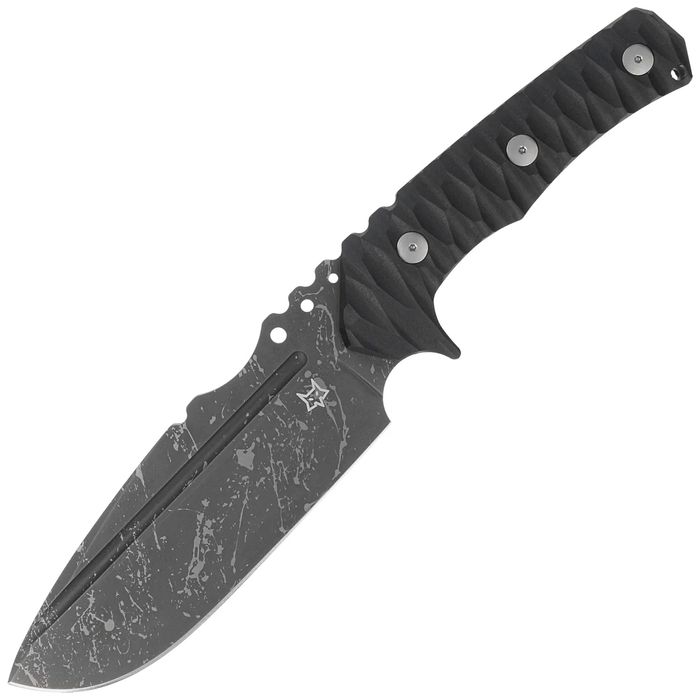 Nóż Fox URO Black G10, Acid Washed Niolox by Wander Tactical (FX-623 BA)