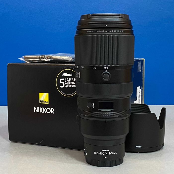Nikon Nikkor Z 100-400mm f/4.5-5.6 VR S (NOVA - 3 ANOS DE GARANTIA)