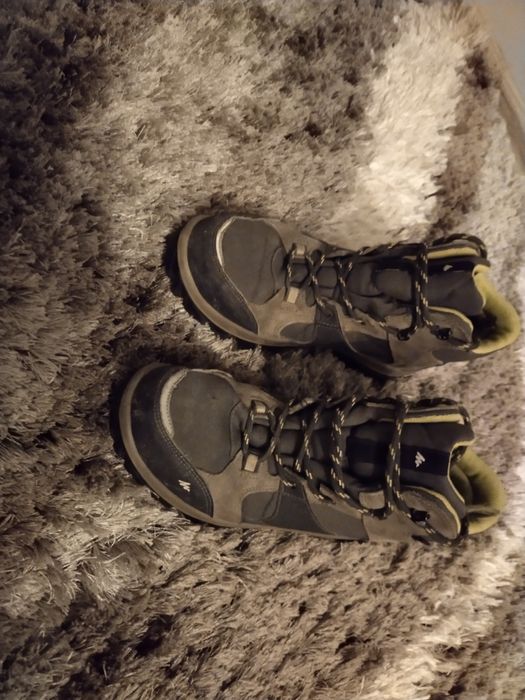 Buty zimowe quechua rozm. ,38. Wkl 24.5 cm