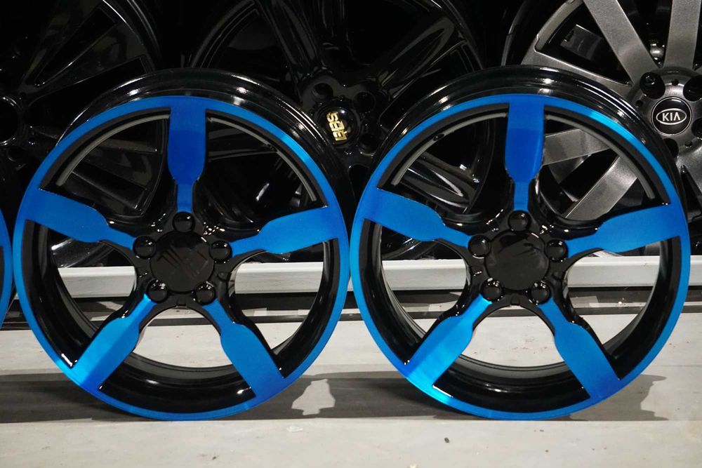 Alufelgi oryginał Seat 5x112 7Jx17 et56 cb57,1mm candy blue cnc