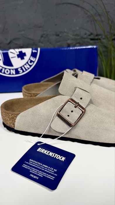 Шльопанці клоги жіночі чоловічі  Birkenstock boston біркеншток, клоги, сабо