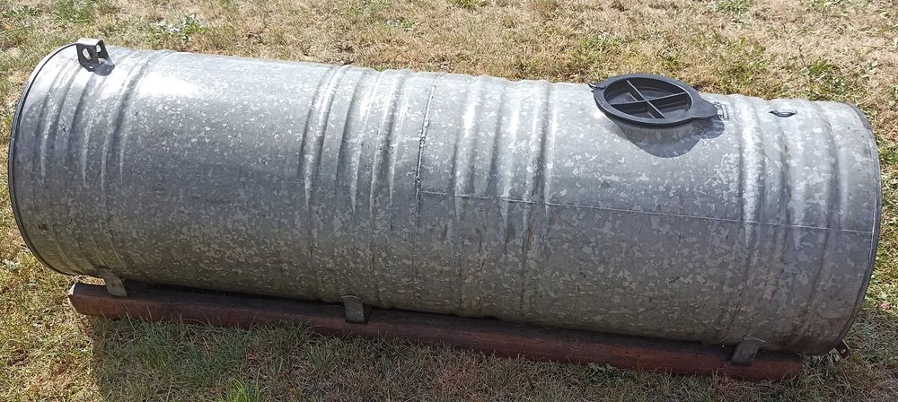 Beczka ocynkowana 600 L bez rdzy