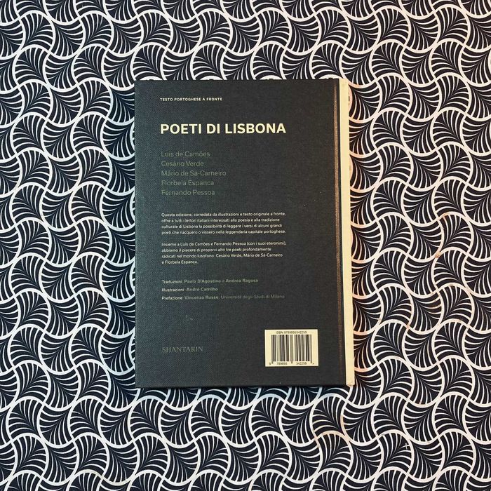 Poeti di Lisbona: Camões, Cesário, Sá-Carneiro, Florbela, Pessoa