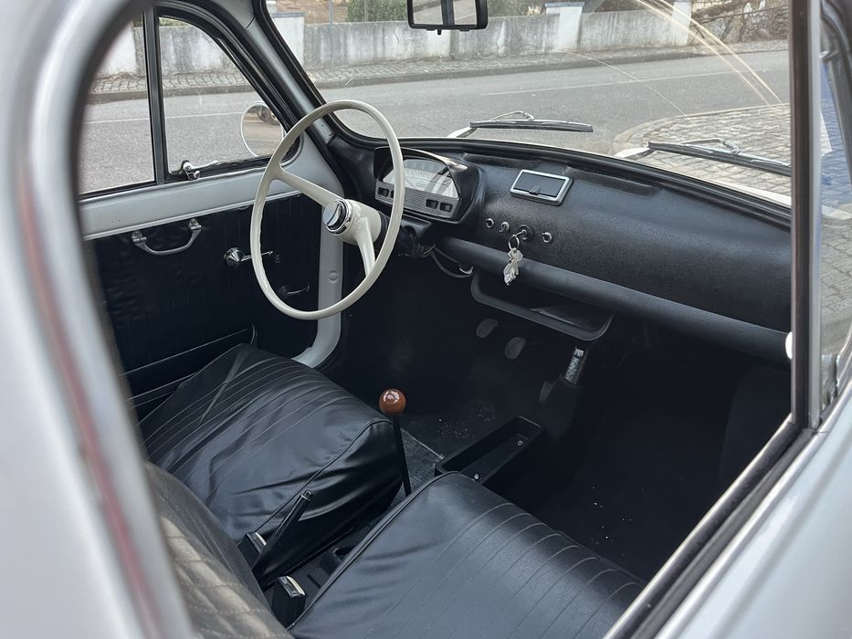 Fiat 500 1969 certificado pelo ACP