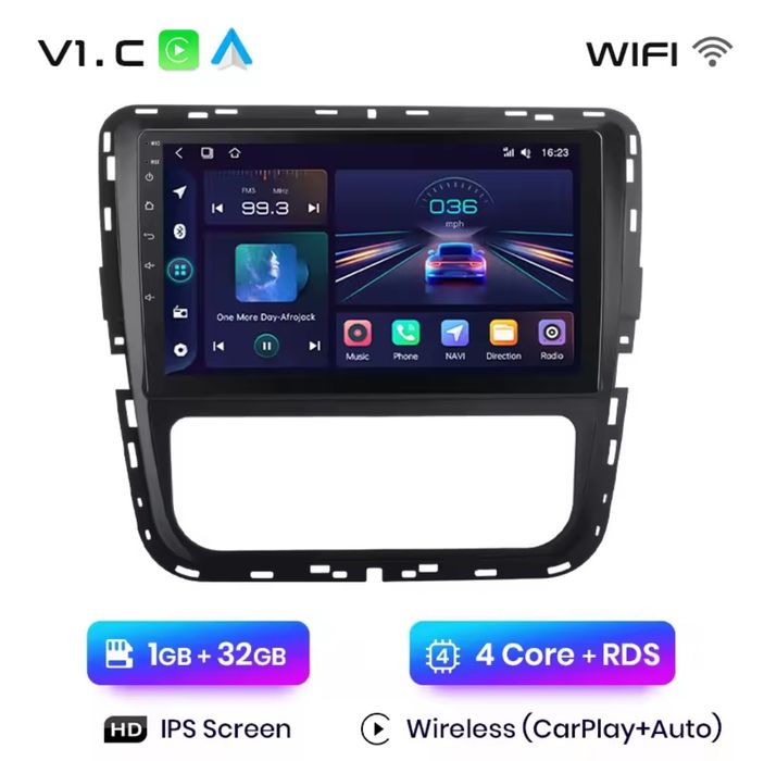 Rádio Android Volkswagen Passat 2012-15 Carplay GPS wifi BT NOVO