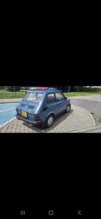 Fiat 126p maluch zabytek żółte tablice Fiat126p malczan