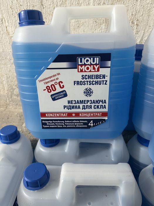 Омивач скла Liqui Moly зимовий концентрат -80°С цитрус, 4л