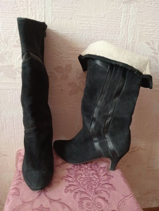 Сапоги жен.р-р 37-38. Пр-во Львов.