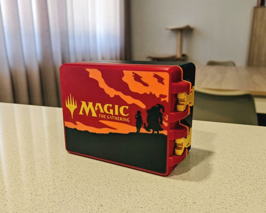 Caixa Magic The Gathering cartas sleeves