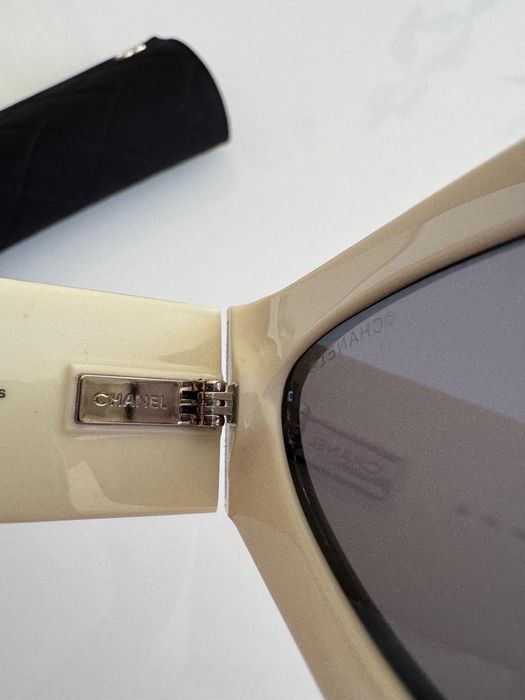 Okulary przeciwsłoneczne Chanel kocie oczy