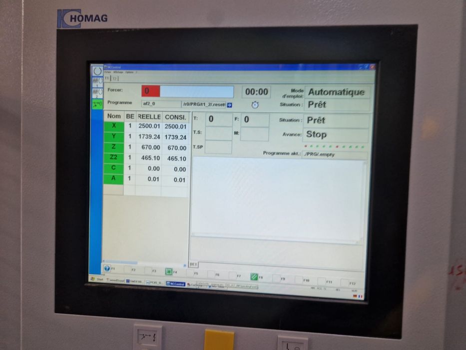 Centrum cnc 5 osi Homag