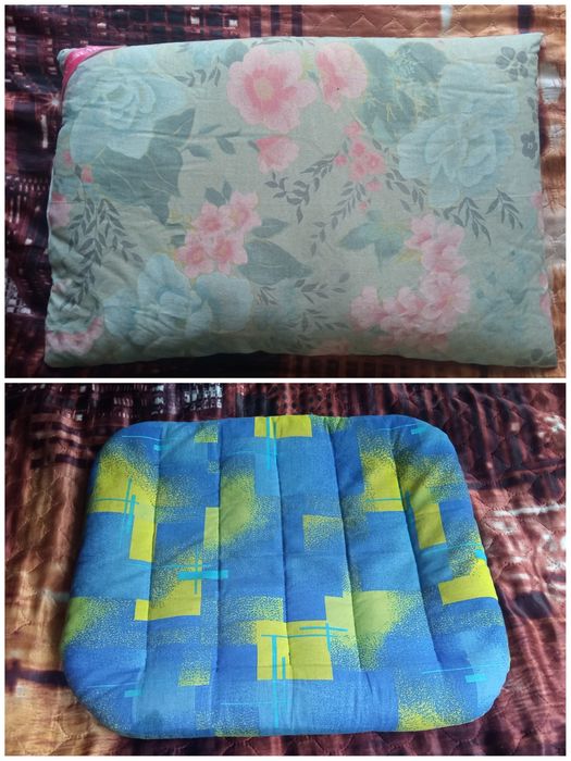 Ортопедична подушка та сидушка з гречаним лушпинням