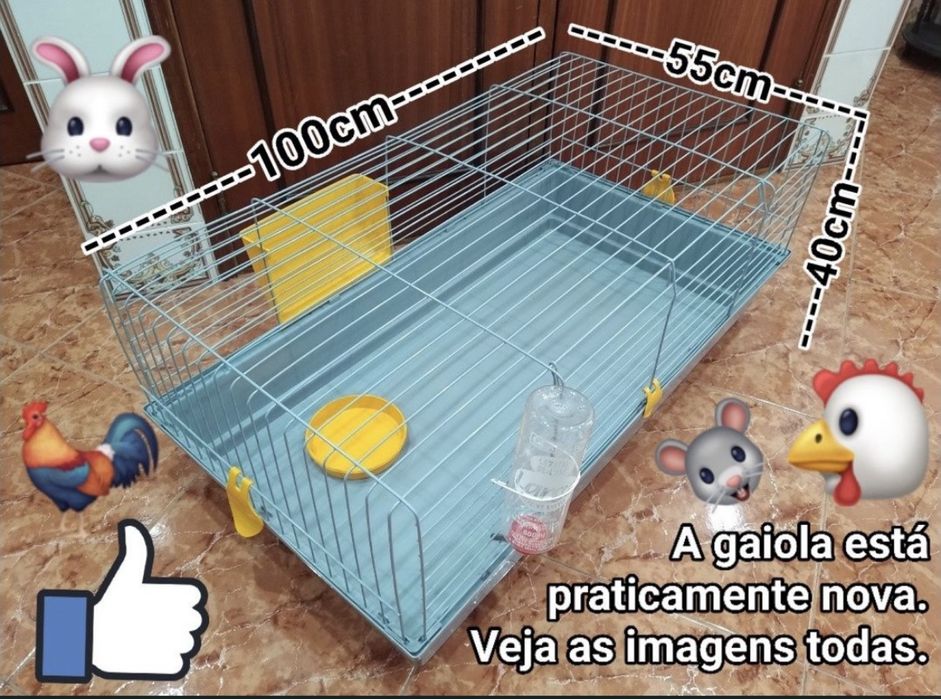 Gaiola para roedores