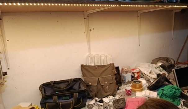 Світлодіодна стрічка 2,3,5м з сенсорним вимикачем, регулюванням яскрав