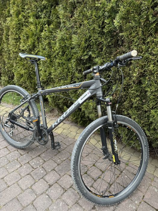 rower kross level a2 szary