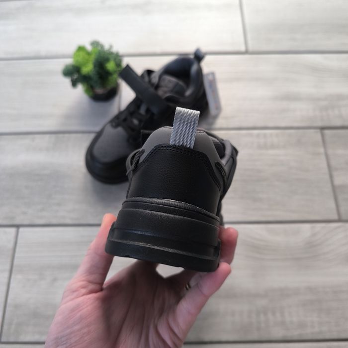 Чорні кеди для хлопчика, чорні кросівки, кроссовки мальчику, кеды