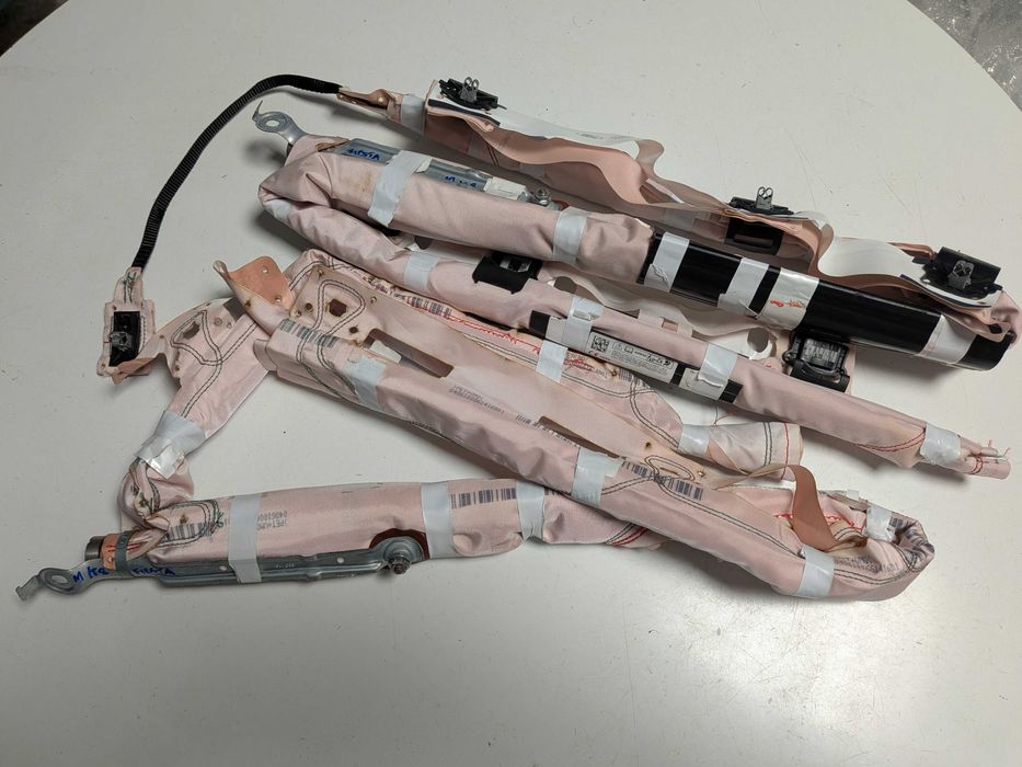 Airbags de Cortina Cortinas de teto Ford Fiesta MK7