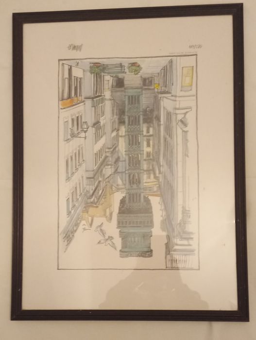 Quadro Elevador de Santa Justa