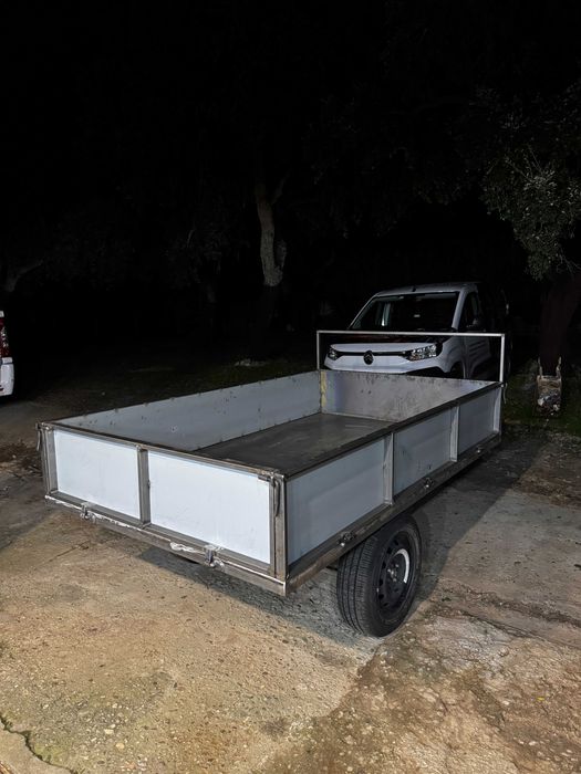 Reboque agrícola 1500kg novo robusto
