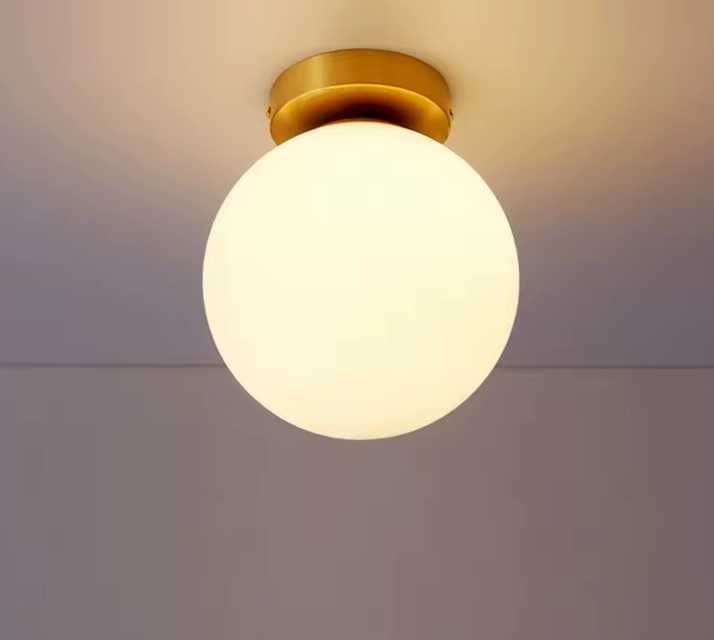 lampa ścienna sufitowa okrągła kula