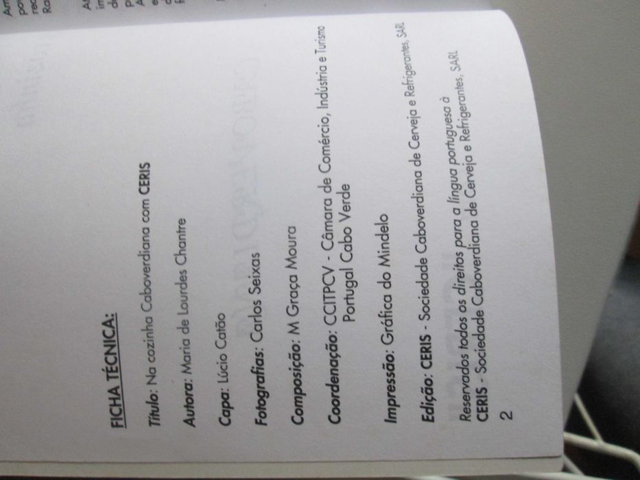Na Cozinha Caboverdiana com Ceris, Maria de Lourdes Chantre