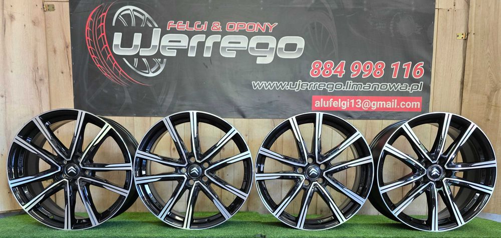 NOWE ALUFELGI CITROEN 19x5x108 - Berlingo, C4, C5, C5x