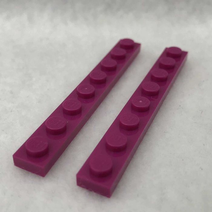 LEGO płytka 1x8 Magenta 6109929 6014477 4141057 3460
