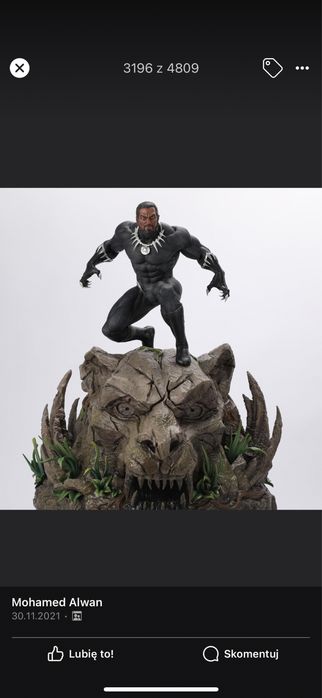 Black panther 1/4 Sideshow , prime1 ,Xm studios , Iron studios