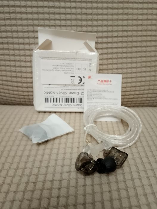 Наушники внутриканальные  KZ-DAWN silver