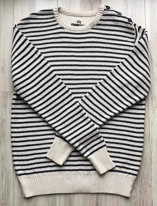 Kronstadt Sweter męski w paski Knitwear XXL Jak nowy