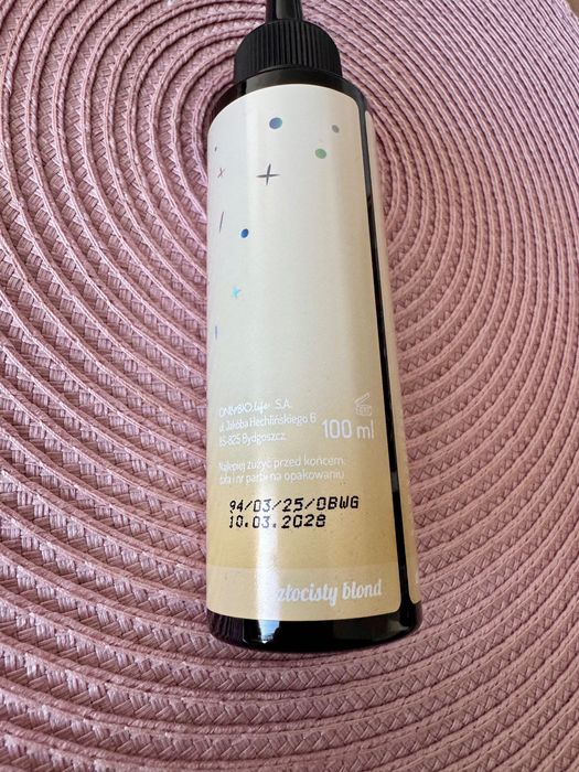 OnlyBio toner do włosów biała czekolada