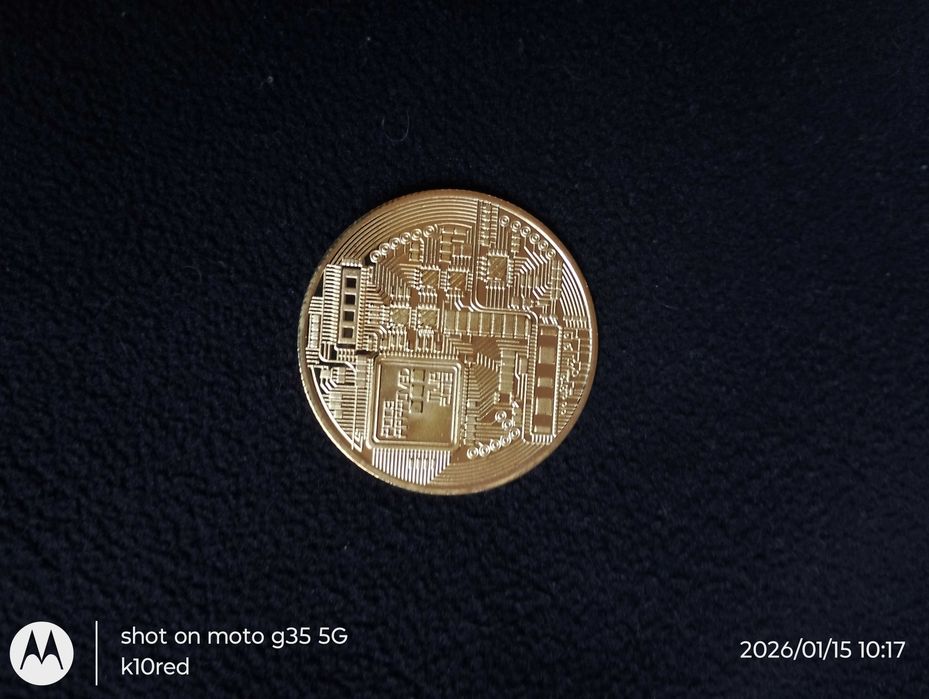 Bitcoin moneta medal