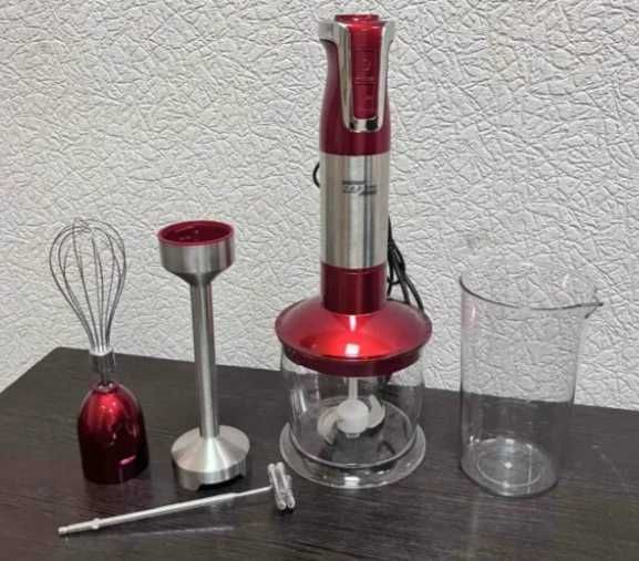 Занурювальний ручний блендер з мірним стаканом 5в1 Zeplin