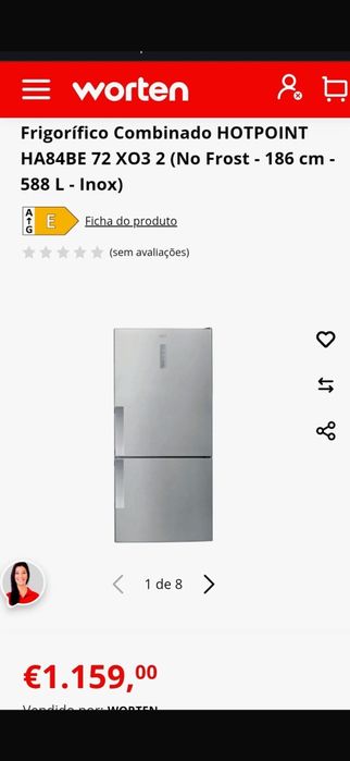 Frigorífico Combinado Ariston