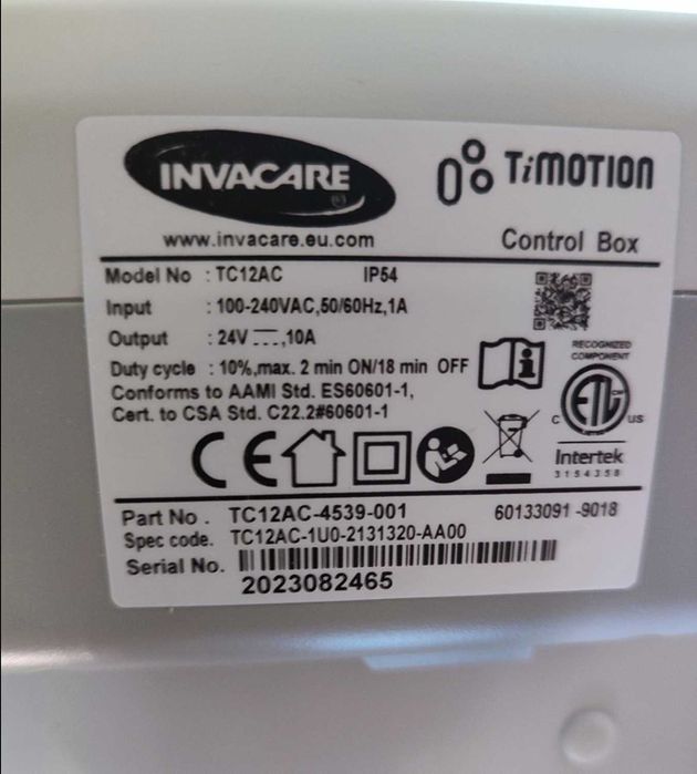 Подъемник электрический Invacare Birdie Compact инвалидов передвижной