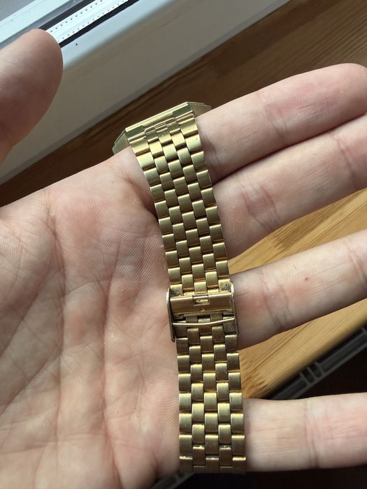Zegarek Nixon Re-Run złoty