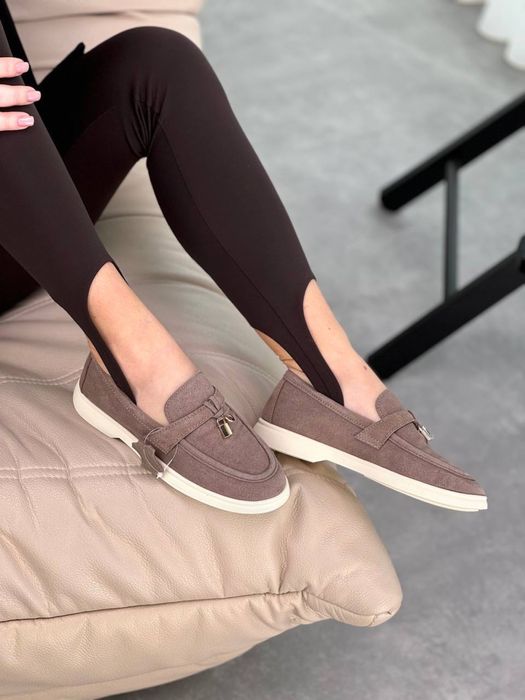 Лофери натуральна замша