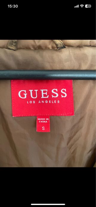 Płaszcz zimowy puchowy Guess