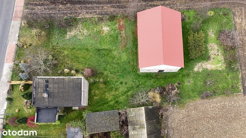 Dwie działki z gospodarstwem i pod budowę domu