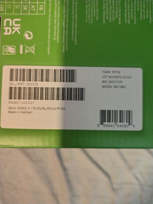Nowa konsola Xbox series X 1TB