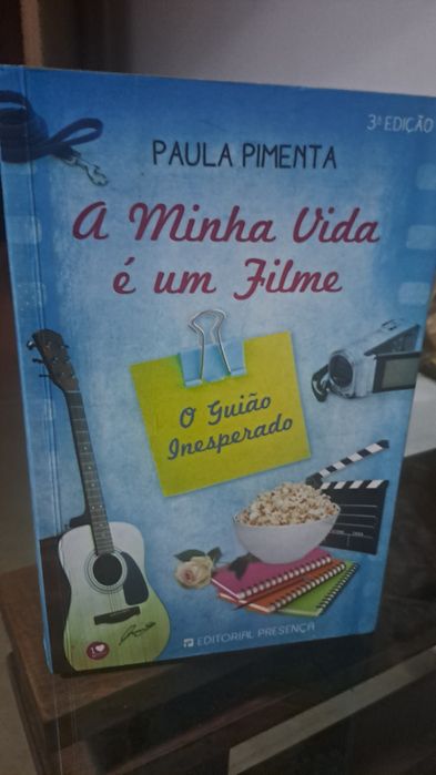 Livro a livro minha vida é um filme paula pomenta