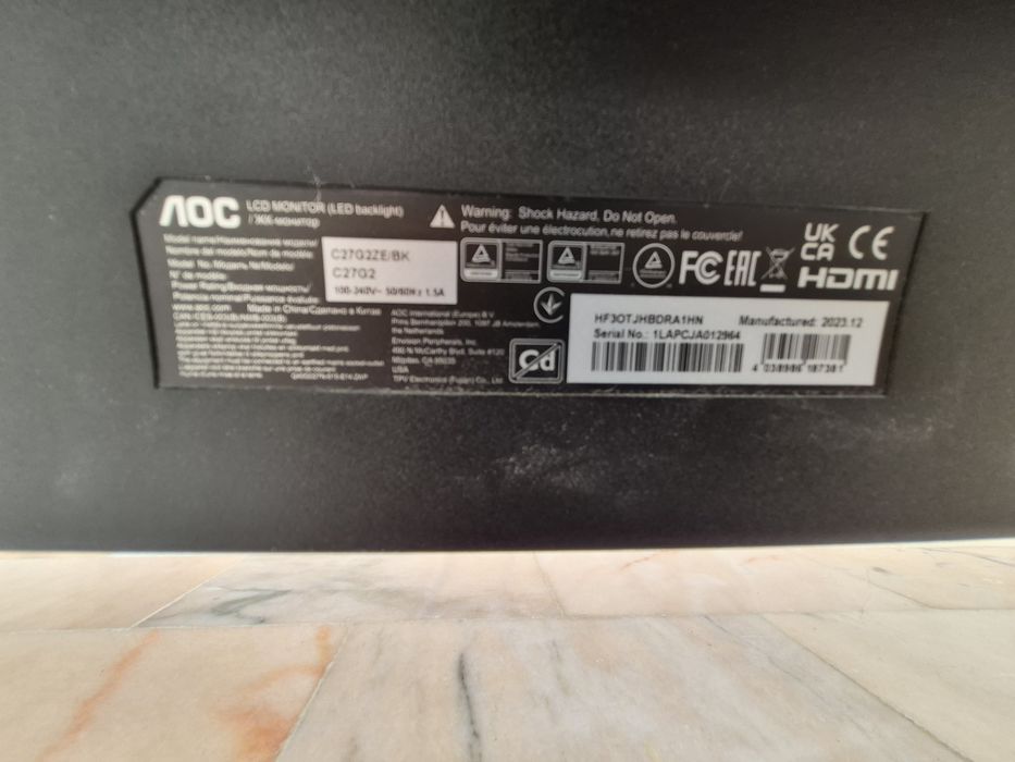 Monitor gaming /\OC