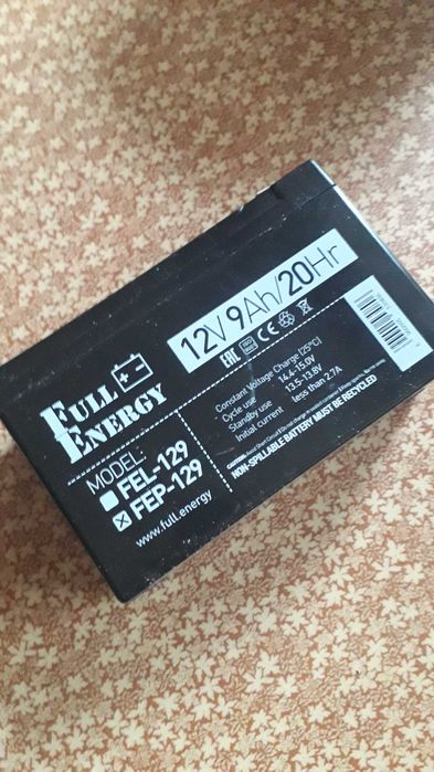 Аккумулятор AGM 12В 7.2Ачас NPP NP12-7.2 (CSB GP1272 RBC2)