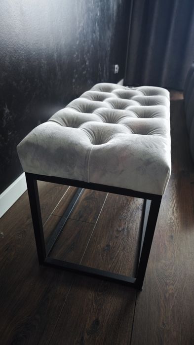 Ławka welurowa używana