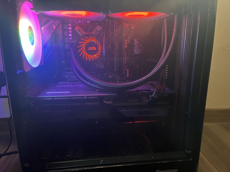 Kopmputer AMD Ryzen 7 5700X i RX 7800 XT 16GB  RAM DDR4 32GB 3600MHz