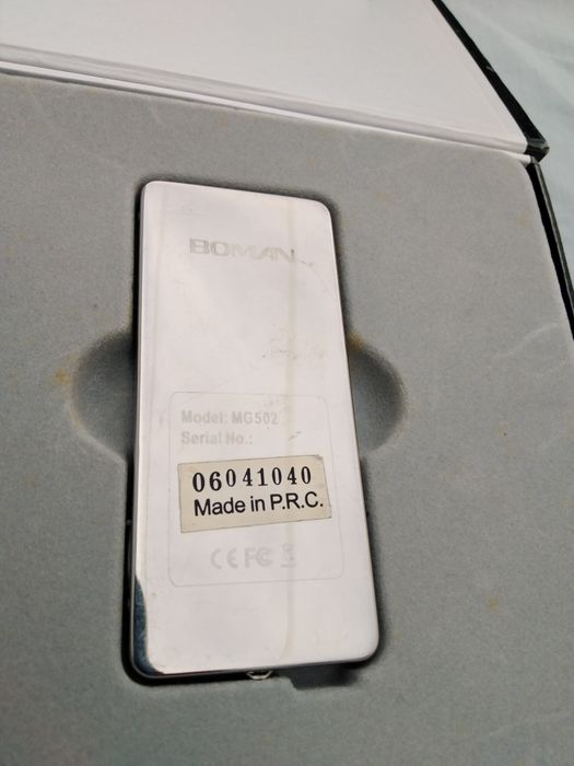 Leitor de MP 4 Digital Marca Boman