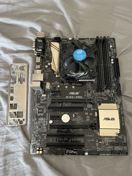 Motherboard Asus B150-PRO + Processador Intel i7 6700