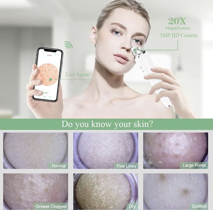 Odkurzacz do wągrów z kamerą