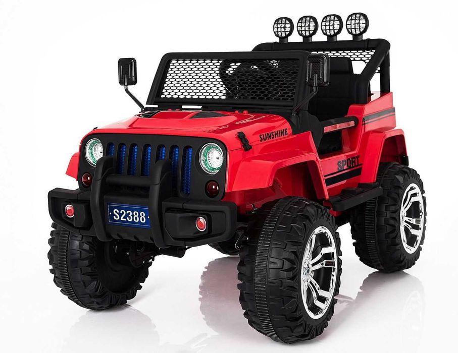 Auto samochód na akumulator JEEP SUNSHINE 4x4 limuzyna jeździk autko